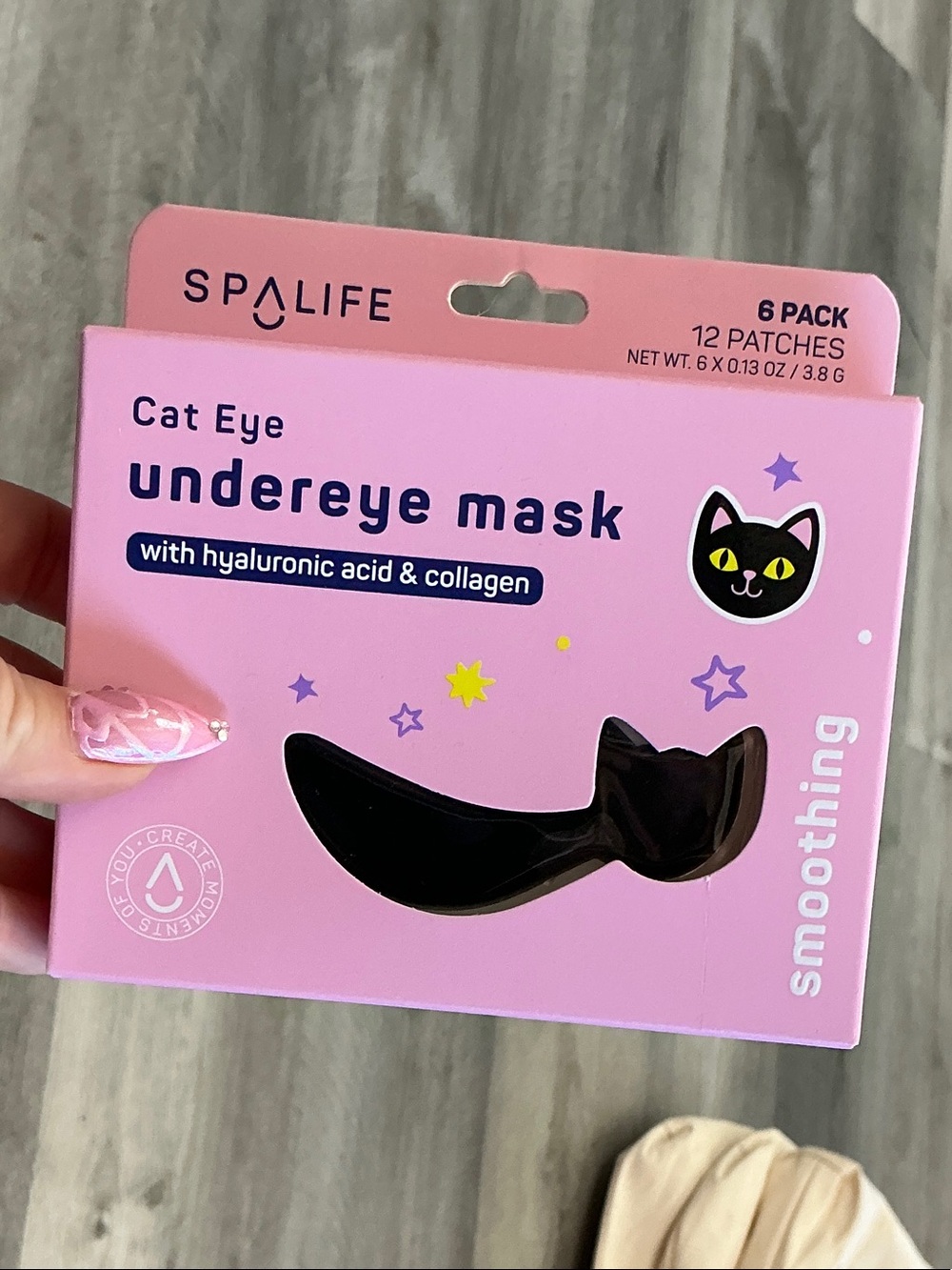 Alife Cat Eye Undereye Mask - Pink & Black